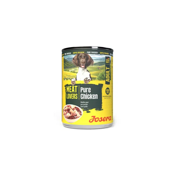 Wet food Josera Adult Pure Chicken 400 g