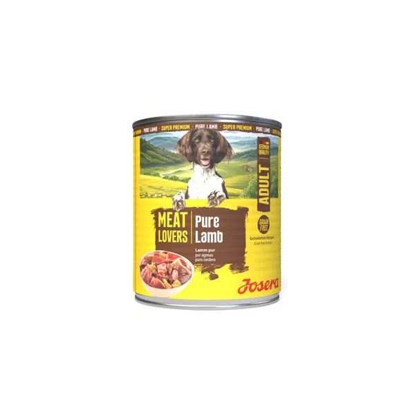 Wet food Josera Adult Pure Lamb 800 g