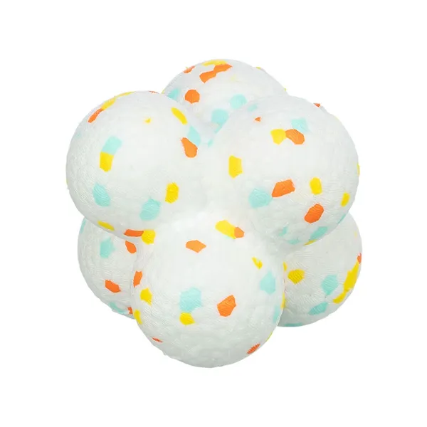 Pet Ball Trixie Light & Strong White Multicolour Thermoplastic Smooth