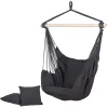 Brasilialainen riippumatto Springos HM046 harmaa