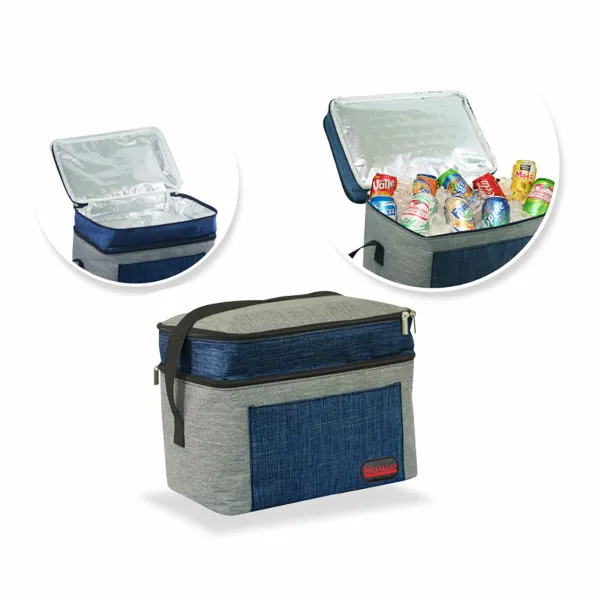 Portable Fridge Hidalgo Bicoloured 10 L Aluminium Plastic