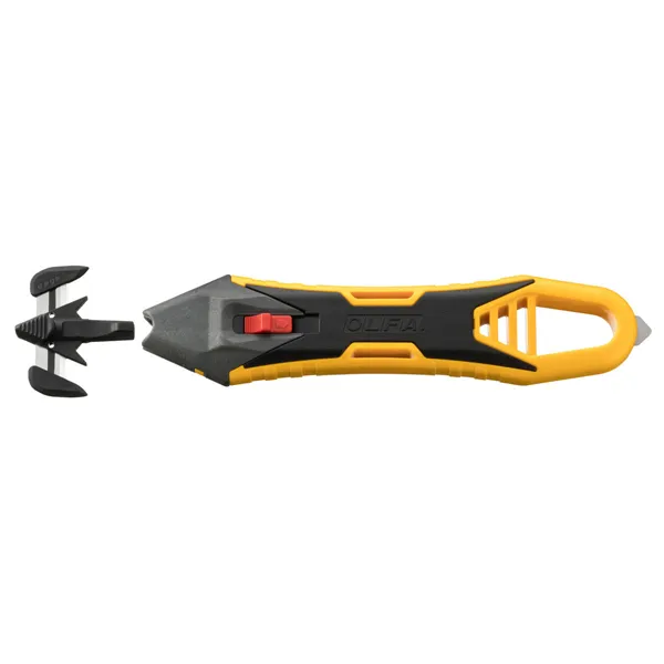 Cutter Olfa Yellow Black Metal Stainless steel Plastic Safety