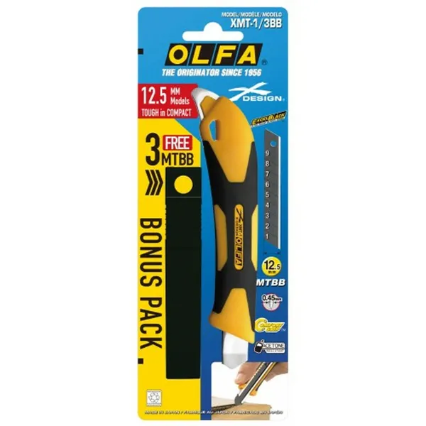 Cutter Olfa XMT-1 12,5 X 0,45 MM Metal polypropylene 12,5 mm
