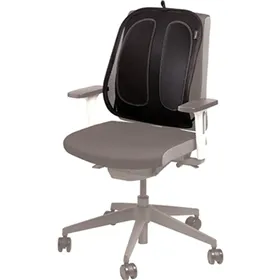 Seat Back Fellowes 9191301 Ergonomic Adjustable Black Plastic