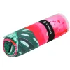 Пляжное полотенце Springos CS0118, 90x180 см, микрофибра, быстросохнущее, арбузы, листья