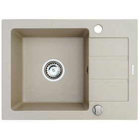 Sink with One Basin Maidsinks Promo Beige