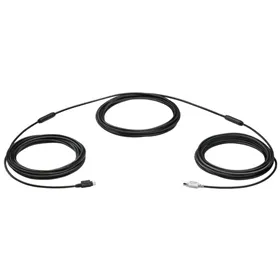 S-Video Extension Cable Logitech 939-001490 Black 15 m