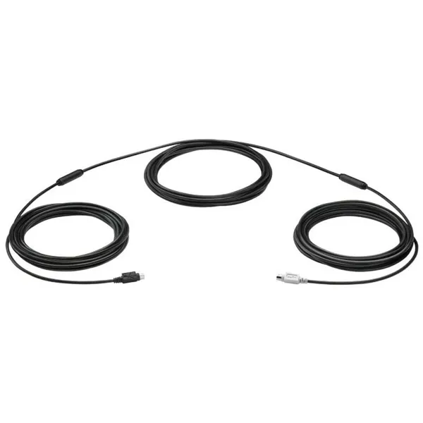S-Video Extension Cable Logitech 939-001490 Black 15 m