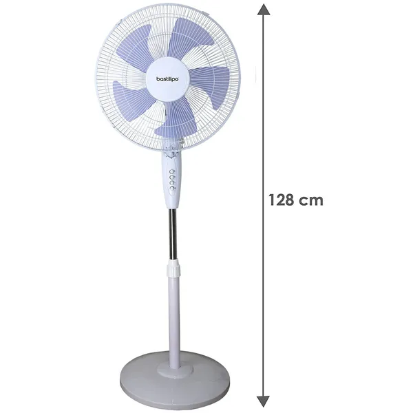 Freestanding Fan Bastilipo TENERIFE White 45 W