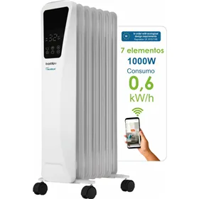 Oil-filled Radiator Bastilipo R-ECOFLUID2-7 White 1000 W