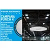 Industrial LED Bell Silver Electronics PUNCH 4 PRO + 5G 200W 200 W 6000 K 3600 lm