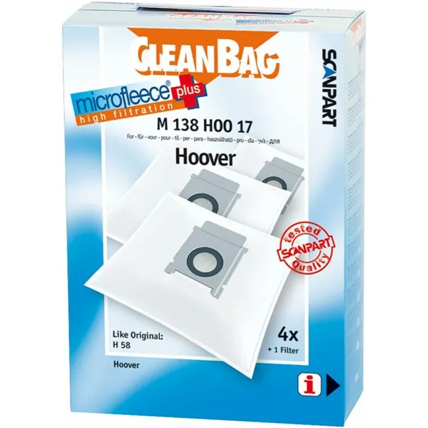 Replacement Bag for Vacuum Cleaner Scanpart 2682224138