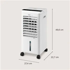 Portable Evaporative Air Cooler UFESA NARVIK White 60 W 5 L