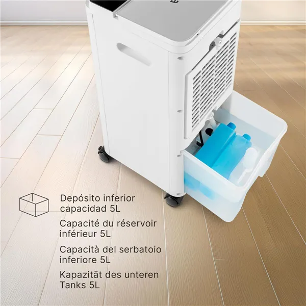 Portable Evaporative Air Cooler UFESA NARVIK White 60 W 5 L