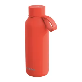 Quokka Solid With Strap - 510ml Stainless Steel Thermos Bottle with Strap (Orange)