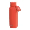 Quokka Solid With Strap - 510ml Stainless Steel Thermos Bottle with Strap (Orange)