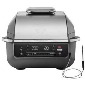 Barbecue Portable NINJA AG351EU 5EN1 Metal Stainless steel