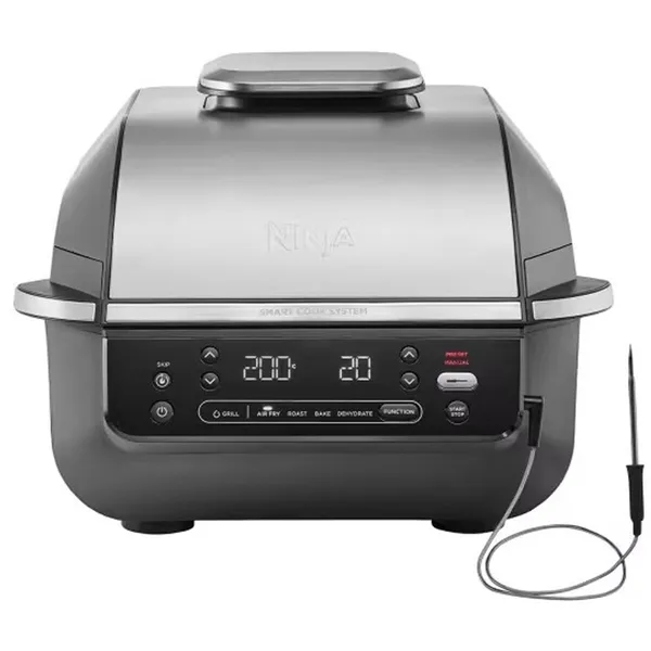 Barbecue Portable NINJA AG351EU 5EN1 Metal Stainless steel