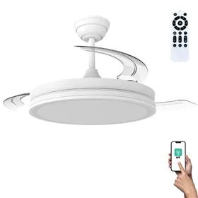 Ceiling Fan CristalRecord 85-080-42-000 White 60 W
