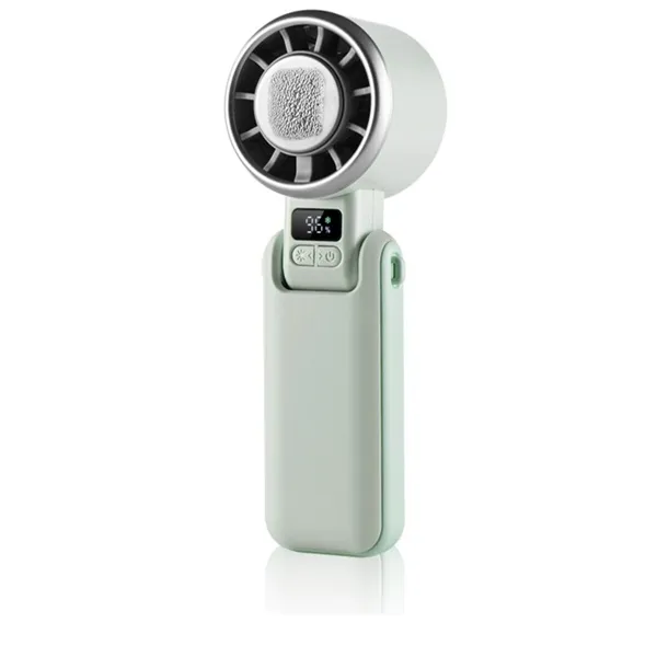 Mini Portable Fan CristalRecord 85-026-00-160 Green