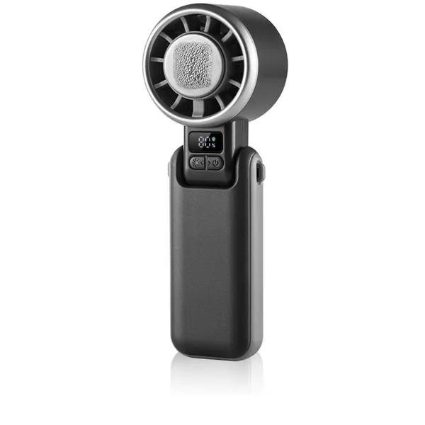 Mini Portable Fan CristalRecord 85-026-00-008 Black