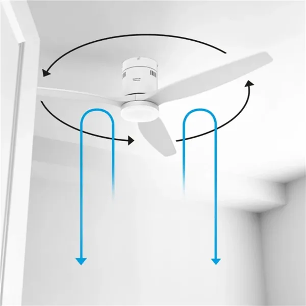 Ceiling Fan Taurus POLAR3B PURE White 30 W Ø 132 cm