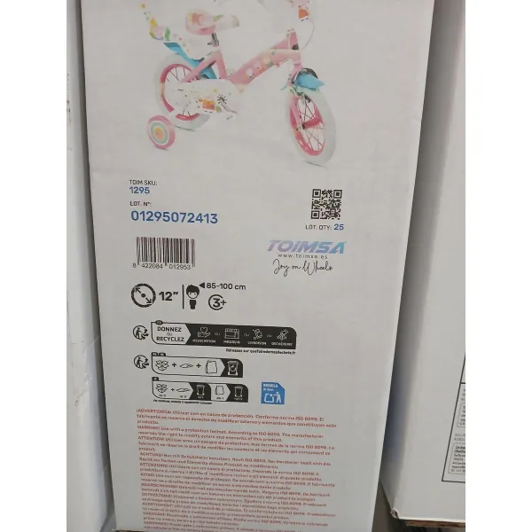 Lasteratas Peppa Pig   12" Roosa