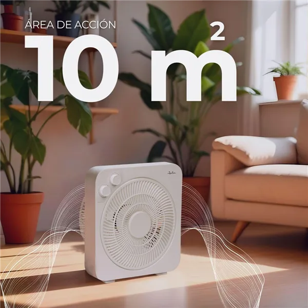 Table Fan JATA JVVS3115 White