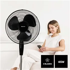 Freestanding Fan Taurus 944689000 Black