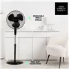 Freestanding Fan Taurus 944689000 Black