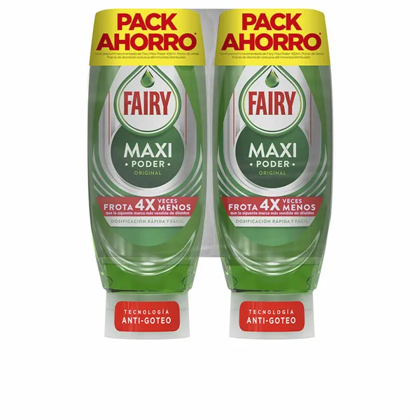 Liquid Dishwasher Fairy MAXI PODER 450 ml 2 Units