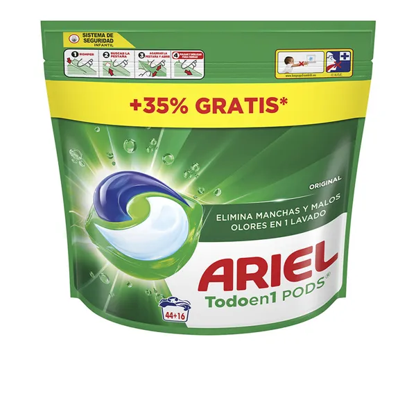Detergent Ariel ORIGINAL 60 Capsules