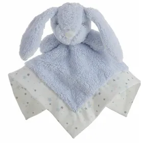Baby Comforter    30 x 30 cm Rabbit Rattle