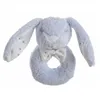 Baby Comforter    30 x 30 cm Rabbit Rattle