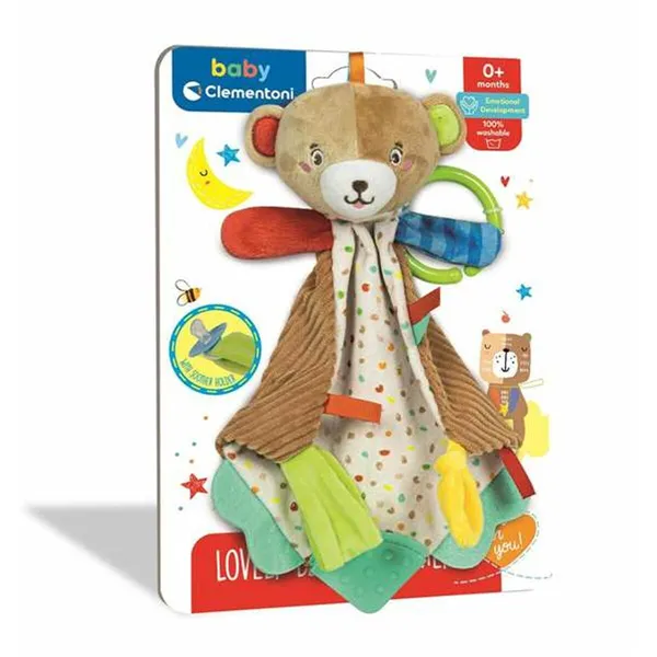 Baby Comforter Spidey 18 x 25 x 6 cm Bear Dummy Holder (1 Unit)