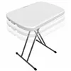 Folding Table Lifetime 66 x 71 x 46 cm White Steel HDPE