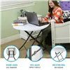 Folding Table Lifetime White Circular Steel Plastic 83 x 73,5 cm
