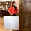 Folding Table Lifetime White Rectangular Steel Plastic 185 x 76 x 74 cm