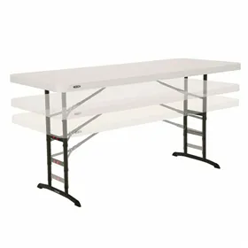 Folding Table Lifetime White 183 x 76 cm Rectangular