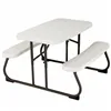 Picnic table Lifetime Foldable Cream Steel 82,5 x 90 x 53,5 cm