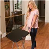 Folding Table Lifetime Black Steel Plastic 75 x 50,5 x 66 cm