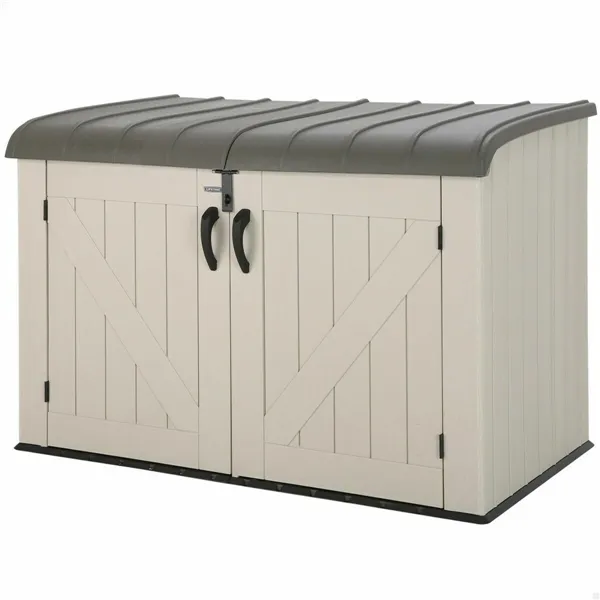 Cupboard Lifetime Exterior Horizontal Steel Plastic 190 x 106 x 131 cm