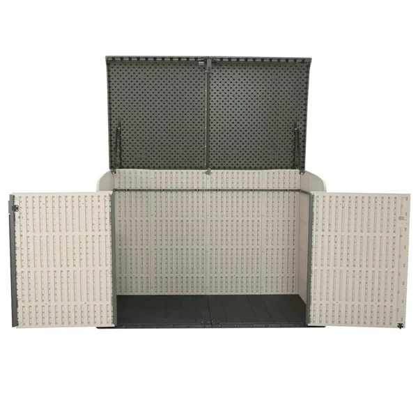 Cupboard Lifetime Exterior Horizontal Steel Plastic 190 x 106 x 131 cm