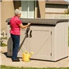 Cupboard Lifetime Exterior Horizontal Steel Plastic 190 x 106 x 131 cm