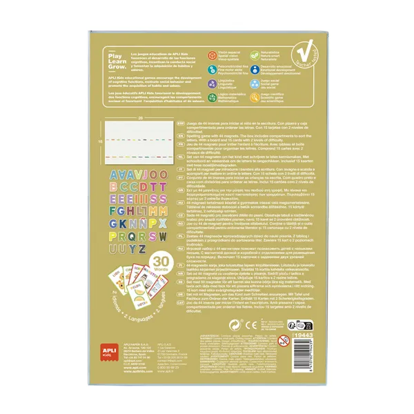 Magnetic Game Apli Multicolour