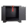 Nightstand DKD Home Decor Fir Red Black MDF Wood 45 x 34 x 66 cm