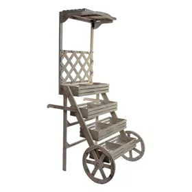 Multi-purpose Cart DKD Home Decor Garden Shop Brown 96 x 64 x 180 cm