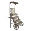 Multi-purpose Cart DKD Home Decor Garden Shop Brown 96 x 64 x 180 cm