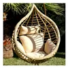 Hanging garden armchair DKD Home Decor Beige Brown Multicolour Aluminium synthetic rattan 90 x 70 x 110 cm
