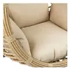 Hanging garden armchair DKD Home Decor Beige Brown Multicolour Aluminium synthetic rattan 90 x 70 x 110 cm